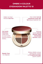 Clarins 10 Maple Gradation Toz Simli Işıltılı Far Paleti