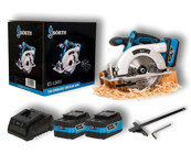 Börth CS-L0418 18 V 4200 devir/dk 165 mm Açılı Kesim Kablosuz Akülü Şarjlı Daire Testere