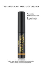 Avon Power Stay Suya Dayanıklı Mat Siyah Kalıcı İnce Uçlu Keçe Likit Eyeliner
