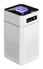 Ezere 60 W 36 dB 30 m² İyonizer Ozonsuz Hava Temizleyici Beyaz