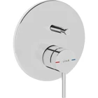 Vitra Origin A42620 Krom Tekli Çevirmeli Ankastre Banyo Bataryası Gümüş