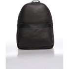 Pierre Cardin 01PC001167 Düz İki Gözlü Deri Sırt Çantası Laptop Çantası Siyah