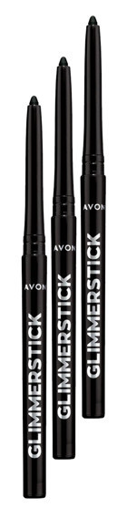 Avon Glimmersticks Asansörlü Mat Akmayan Siyah Göz Kalemi 3 Adet