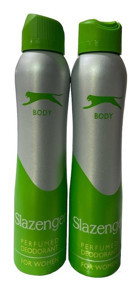 Slazenger Yeşil Sprey Kadın Deodorant 2x150 ml