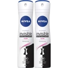 Nivea Invısıble Black&White Sprey Deodorant 2x150 ml