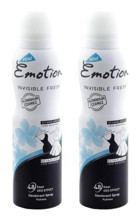 Emotion Invisible Fresh Sprey Kadın Deodorant 2x150 ml