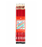 Faber-Castell 12'li Mercanlı Siyah HB Kurşun Kalem Seti