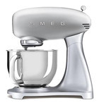 Smeg SMF01SVEU Paslanmaz Çelik 800 W 4.8 lt Standlı Hamur Yoğurma ve Mutfak Şefi Gri