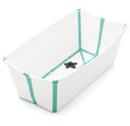 Stokke Flexibath V2 Turkuaz Katlanır Bebek Küveti