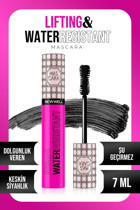 New Well Lifting Water Resistant Hacim Veren Suya Dayanıklı Siyah Maskara