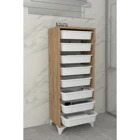 Bofigo 8 Çekmeceli Çok Amaçlı Dolap Çam 109 x 45 x 30 cm
