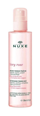Nuxe Very Rose Tüm Ciltler İçin Gözenek Sıkılaştırıcı Yüz Temizleyici Losyon Tonik 200 ml