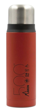 Laken LK1850R Paslanmaz Çelik 500 ml Matara Termos Kırmızı