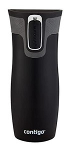 Contigo West Loop Termal Mug Çelik 470 ml Bardak Termos Siyah