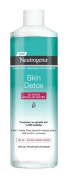 Neutrogena Skin Detox Tüm Cilt Tipleri İçin Yüz Temizleyici Likit Tonik 400 ml
