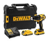 Dewalt DCD709D2T-QW 18 V Darbeli Çift Akülü Akülü Vidalama Makinesi