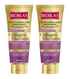Bioblas Collagen & Keratin Dökülme Karşıtı Kolajen İnce Telli Saçlar İçin Saç Kremi 2 x 250 ml
