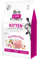 Brit Care Tavuklu-Hindili Yavru Kuru Kedi Maması 7 kg