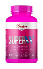 Balen Süper-W Yetişkin Multivitamin 60 Adet