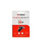 Torima USB 2.0 Type-C 64 GB Flash Bellek Siyah