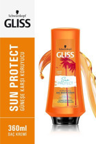 Gliss Sun Protect Onarıcı Koruyucu Kayısı Yağı Uva Uvb Filtresi Kadın Saç Kremi 360 ml