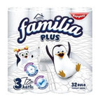 Familia Plus 3 Katlı 4x32'li Rulo Tuvalet Kağıdı