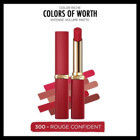 L'Oréal Paris 300 Rouge Confident Kalıcı Mat Krem Lipstick Ruj