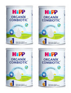 Hipp Organik İnek Sütü Laktozlu 4'lü 350 gr