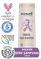 Ecowell Konak Önleyici Hassas Ciltler İçin Portakallı Bebek Şampuanı 300 ml