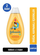 Johnson's Baby Kral Şakir Göz Yakmayan Hipoalerjenik Hassas Ciltler İçin Argan Yağlı Bebek Şampuanı 2x500 ml