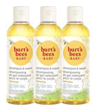 Burt's Bees Göz Yakmayan Hipoalerjenik Tüm Ciltler İçin Hindistan Cevizli Bebek Şampuanı 3x235 ml