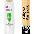 Pantene Güç ve Parlaklık Tüm Saçlar İçin Sade Standart Unisex Şampuanı
