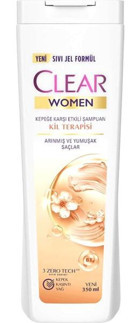 Clear Kil Terapisi Arındırıcı Tüm Saçlar İçin Sade Standart Kadın Şampuanı