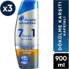 Head & Shoulders 7 Fayda 1 Arada Saç Dökülmesine Karşı Tüm Saçlar İçin Kafeinli Standart Unisex Şampuanı