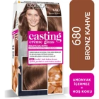 L'Oréal Paris 680 Bronz Kahve Amonyaksız Krem Saç Boyası 48 ml