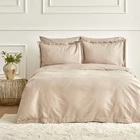 Karaca Home White Collection Lush Pamuk Dört Mevsim 200 x 220 cm Desenli Çift Kişilik Nevresim Takımı Bej