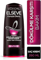 L'oréal Paris Elseve Komple Direnç Dökülme Karşıtı Arginine Biotin Vitamin B5 Kadın Saç Kremi 390 ml