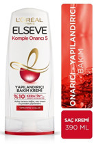 L'oréal Paris Elseve Komple Onarıcı 5 Onarıcı Yıpranmış Saçlar İçin Kadın Saç Kremi 390 ml