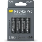 GP Recyko Pro 2000 Serisi LR06 1.2 V 2050 mAh Alkalin AA / Kalem Şarjlı Pil 4'lü