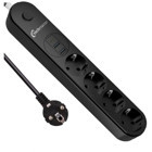 Techmaster 4'lü 2 metre 2'li USB Kablolu Çiftli Akım Korumalı Priz