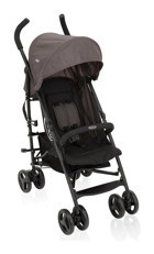 Graco Travelite Katlanabilir 360 Derece Dönen Tam Yatar Baston Bebek Arabası Gri-Siyah
