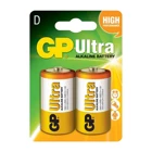 GP Ultra LR20 1.5 V Alkalin D / Büyük Pil 2'li