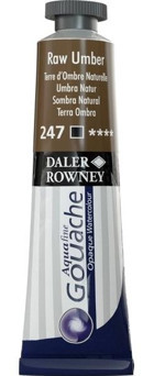 Daler Rowney 247 Tüp Kahverengi 18 ml Guaj Boya Seti