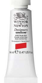 Winsor & Newton Designers S.1 Tüp Kırmızı 14 ml Guaj Boya Seti
