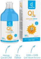 Quality Life 50 Faktör Hassas Ciltler İçin Yağsız Suya Dayanıklı Parabensiz Bebek Yüz ve Vücut Güneş Kremi 110 ml