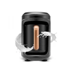 Karaca Hatır Hüps Quartz Hazneli 5 Fincan Közde Kahve Tadında 735 W Black Copper Türk Kahvesi Makinesi