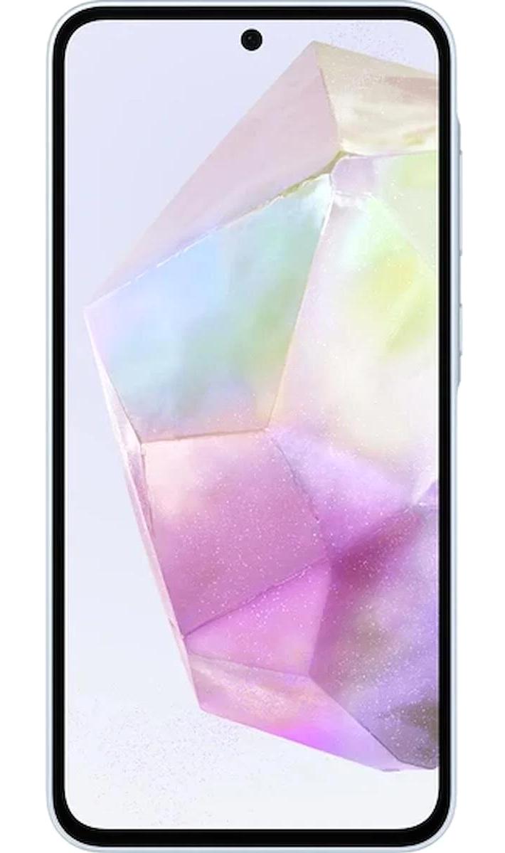Samsung Galaxy A35 128 GB Hafıza 8 GB Ram 6.6 inç 50 MP Çift Hatlı Super AMOLED Ekran Android Akıllı Cep Telefonu Mavi