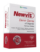 Newvit Yetişkin Demir 2x50 ml