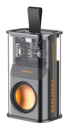 Recci RSK-W30 Mars Bluetooth Hoparlör Siyah