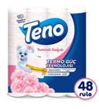 Teno 2 Katlı Kokulu Renkli 48'li Rulo Tuvalet Kağıdı